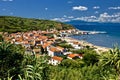 Dalmatian island of Susak village and harbor Royalty Free Stock Photo