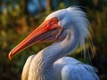 Dalmatian Pelican Made With Generative AI illustration