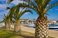 Dalmatian town of Pakostane waterfront