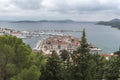 Dalmatian town of tribunj, vodice Royalty Free Stock Photo