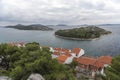 Dalmatian town of tribunj, vodice Royalty Free Stock Photo