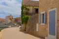 Dalmatian village, Vrboska, island of Hvar, Croatia Royalty Free Stock Photo