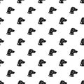 Dalmatians dog pattern, simple style