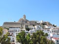 Dalt vila of Ibiza Town Royalty Free Stock Photo