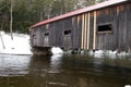 Dalton Covered Bridge Royalty Free Stock Photo