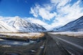 dalton highway Royalty Free Stock Photo