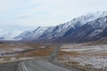 dalton highway Royalty Free Stock Photo