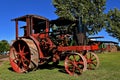 Partially restored Avery tractor