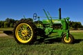 Restored 1937 BN John Deere tractor