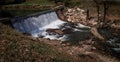 Dam along Elkin & Alleghany Rail Trail