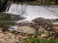 Dam along Elkin & Alleghany Rail Trail