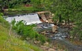 Dam along Elkin & Alleghany Rail Trail