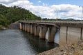 Dam in Beaver`s Bend State Park Royalty Free Stock Photo