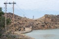 Dam in the Brak River at Victoria West