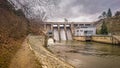 Dam in Brno-Bystrc, Czech Republic Royalty Free Stock Photo