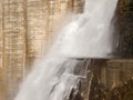 Dam of Contra Verzasca, spectacular waterfalls