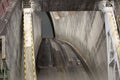 Dam emergency discharge gate Royalty Free Stock Photo