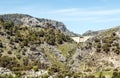 Dam of grazalema Royalty Free Stock Photo