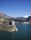 Dam at high altitude