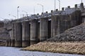 Dam Intake Gates, J Percy Priest Lake, Nashville, Tennessee