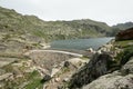 Dam of Juclar in Andorra Royalty Free Stock Photo