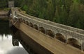 The dam at Lake Laggan, Scotland Royalty Free Stock Photo