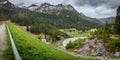 Dam LÃÂ¤ngental storage and power plant Sellrain-Silz in KÃÂ¼htai, Tyrol