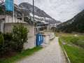 Dam LÃÂ¤ngental storage and power plant Sellrain-Silz in KÃÂ¼htai, Tyrol