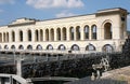 The dam of Panperduto on the Villoresi Canal - Lombardy ITALY - Somma Lombardo Va