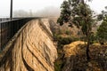 Dam on the Ponsul river, Penha Garcia, Portugal