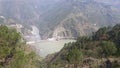 Dam reservoir chamera 1 at himanchal