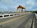 Dam and Reservoir System Gantry Crane used to lift sluice gate valves of the Small Hydro Electric Power generation plant