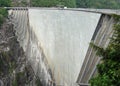 Dam in Val Verzasca (Tessin - Switzerland) Royalty Free Stock Photo