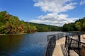 Dam Viewing Area on Bays Mountain Lake