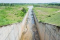 Dam water gateway