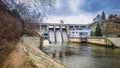 Dam in Brno-Bystrc, Czech Republic Royalty Free Stock Photo