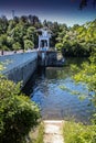 Dam in Brno-Bystrc, Czech Republic Royalty Free Stock Photo