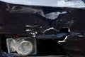 Damage After Car Accident Royalty Free Stock Photo