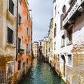 Damage from dampness in Venice Royalty Free Stock Photo