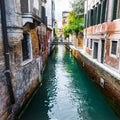 Damage from dampness in Venice Royalty Free Stock Photo