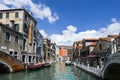 Damage from dampness in Venice Royalty Free Stock Photo