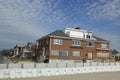 Damaged beach house in devastated area one year after Hurricane Sandy