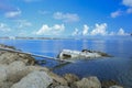 Sailboats sunk by Hurricane Irma`s wrath