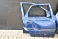 Damaged car doors