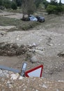 Deadly floodings in San Llorenc and Arta in the island Mallorca