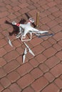 Damaged drone Royalty Free Stock Photo