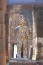 Damaged eight-armed Bodhisattva Avalokiteshvara statue in Muang Sing Historical Park, Kanchanaburi, Thailand Royalty Free Stock Photo