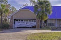 Damaged house hurricane michael