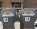 Out of order parking meter Royalty Free Stock Photo