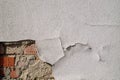 Damaged plaster wall background Royalty Free Stock Photo